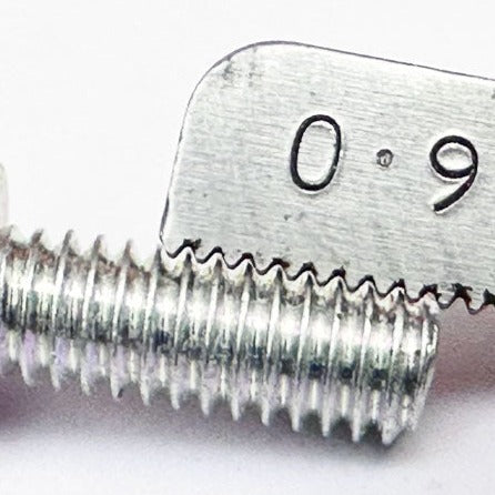 M5-(0.9) x 16 Round Oval Countersunk Head Screw Former JIS 0.90mm Pitch Chrome