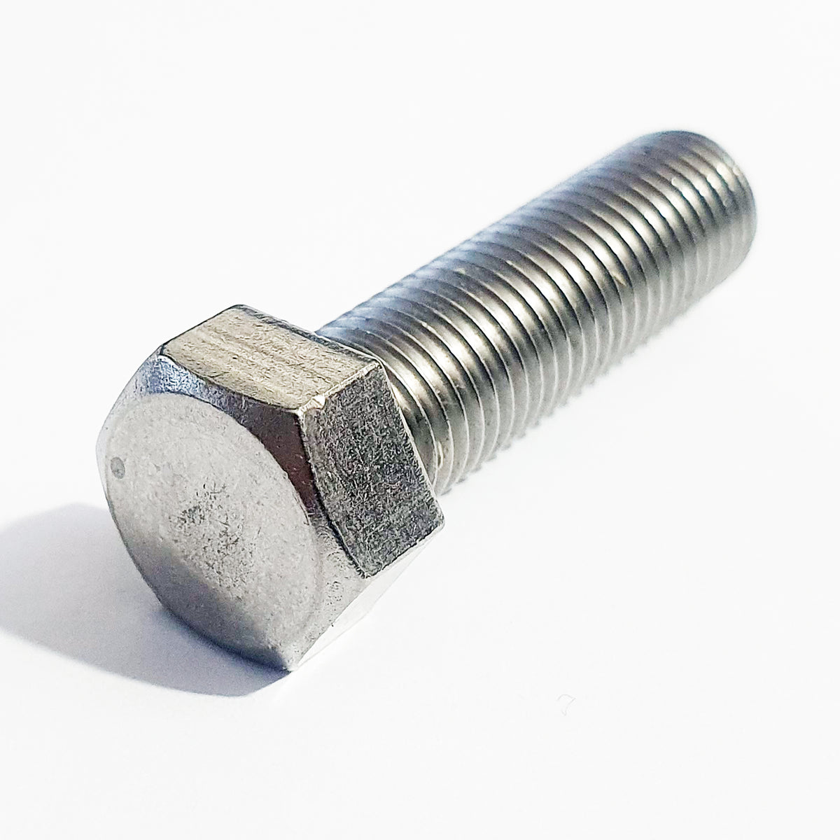 M10 x 35 Fine Pitch No Mark Full Thread Hex Bolt Stainless Steel 14mm A/F 113R1035