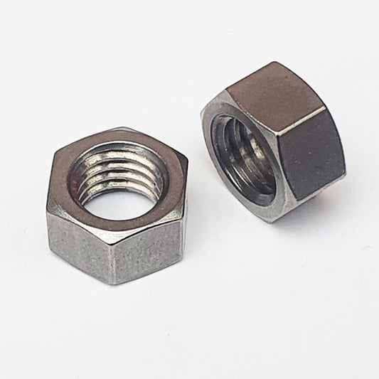 M10-1.25 Hex Nut Type 1 Stainless Steel 14mm A/F JIS 313R1000