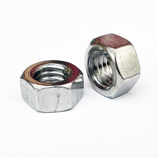 M8 Full Hex Nut Type 2 Stainless Steel 12mm A/F JIS 317R0800