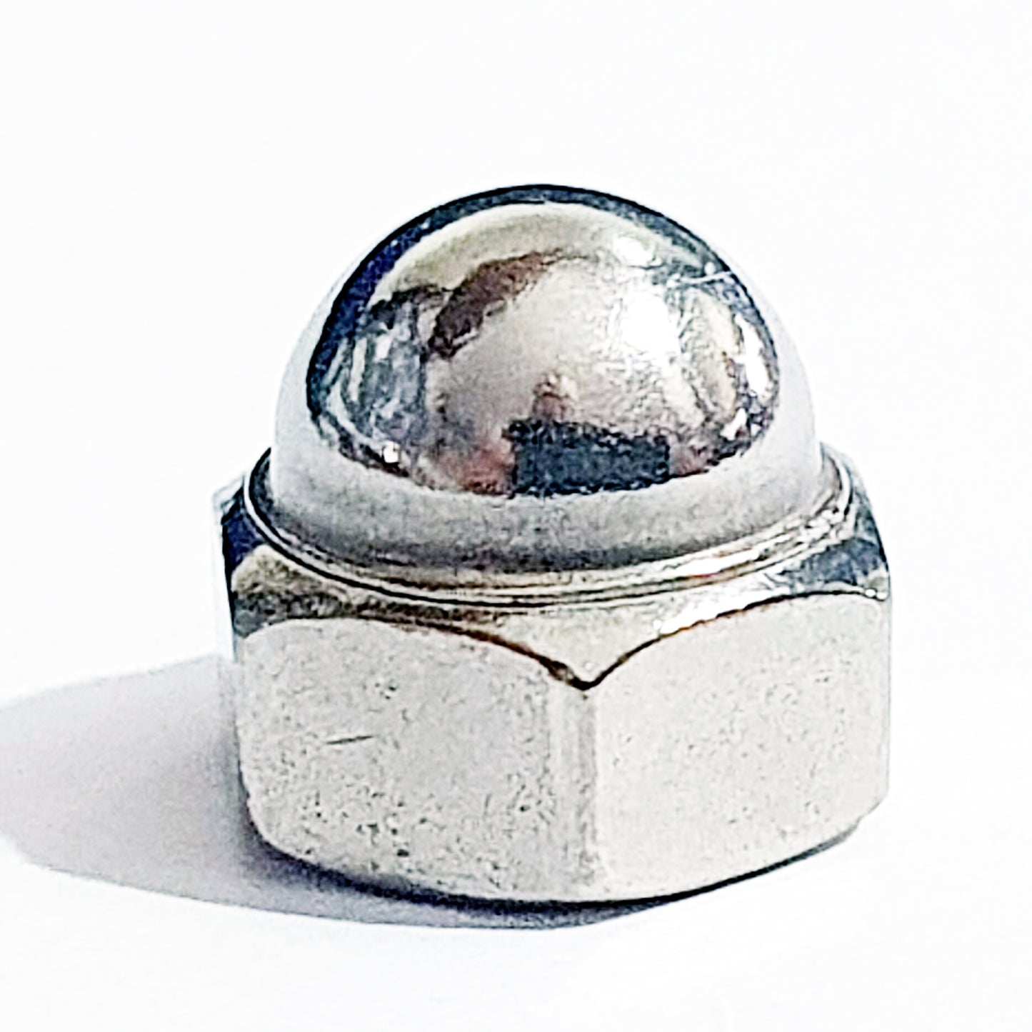 M10-1.25 ファインピッチドームナット ロートップ クロームメッキ 17mm スパナサイズ JIS 92020-003