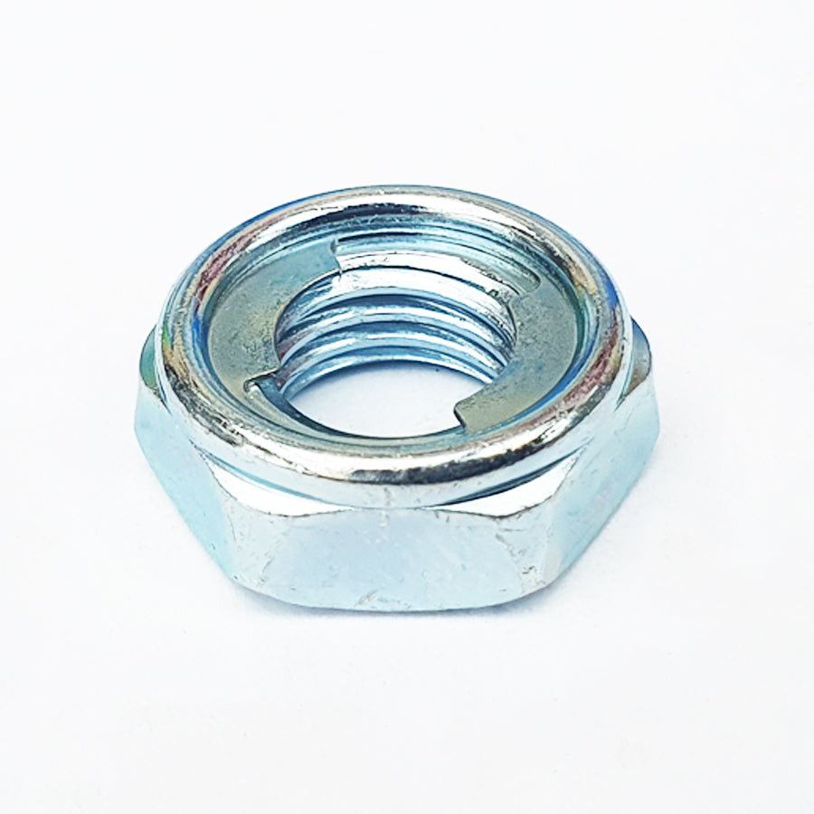 92019-011 M14 Half Lock Nut Trivalent White JIS