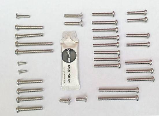 Honda CB400 Four 1975-77 Engine Casing JIS Screws Small Heads Stainless Steel