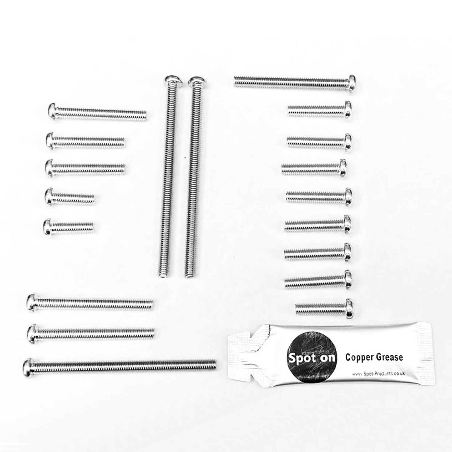 Kawasaki H2A/B/C 750 Triple 1973-75 Engine Casing J.I.S. Screws Stainless KKH750H2A73ECJISST