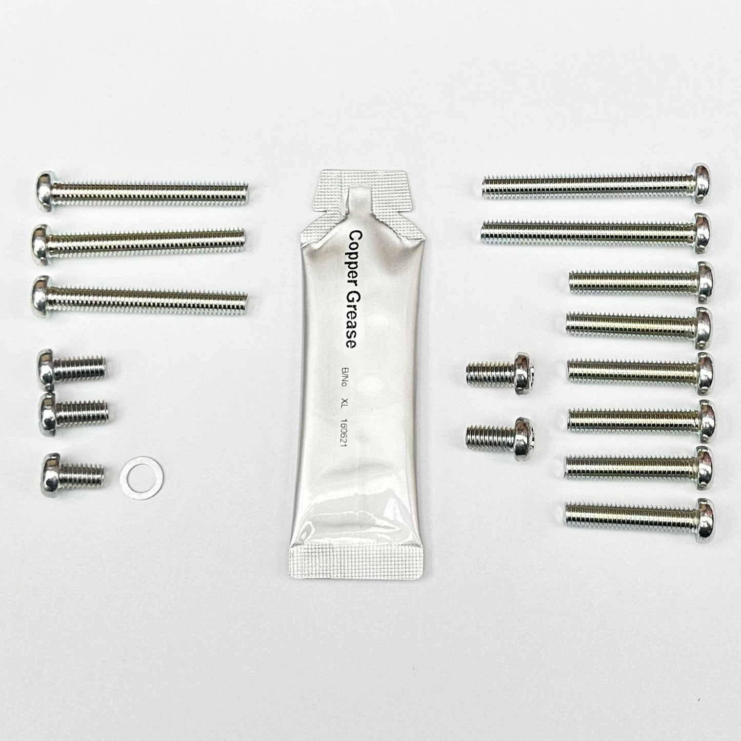 KV75 Mini Bike Engine Case Screw Kit Steel Zinc Plated JIS KKV75EVJISZN