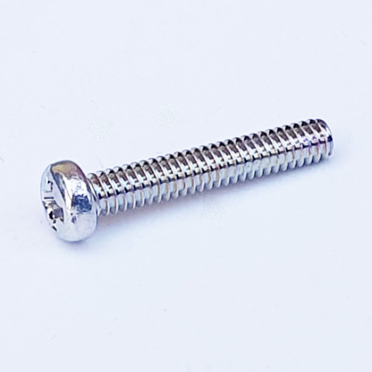 M3x18 M3-(0.60) x 18 Phil Pan Head Screw Former JIS 0.60 Pitch Trivalent White Cr-3