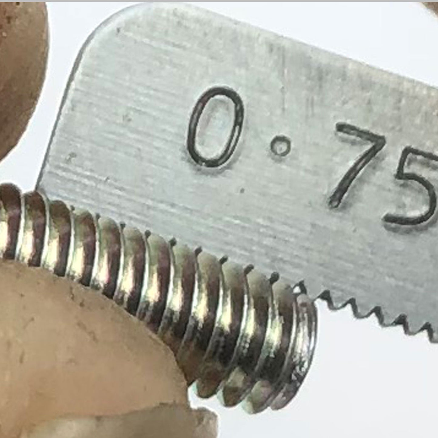 M4-(0.75) x 16 Round Oval Countersunk Head Screw Former JIS 0.75mm Pitch Chrome