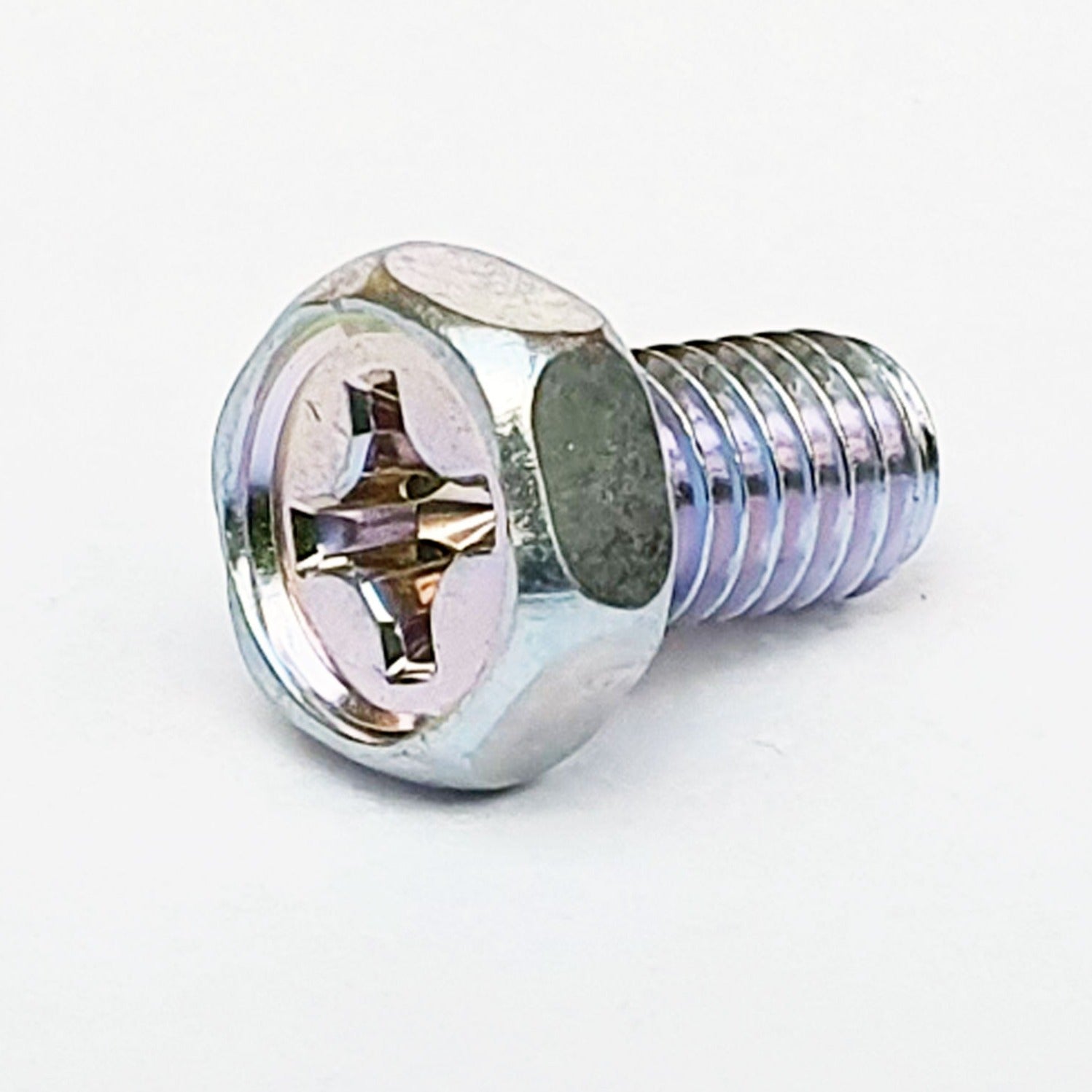 Superior M6-1.0 Chrome Hex Head Bolts – 10-Pack, Grade 8, 6mm X 1/2" Thread For Motorcycles (Honda, Kawasaki, Yamaha)