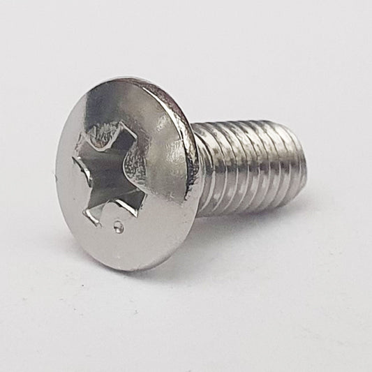 M4 x 12 Round Oval Countersunk Head Stainless Steel JIS 222R0412