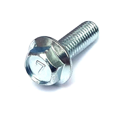 01517-08308 M8x30 Mark 7 Flanged Hex Bolt Trivalent White