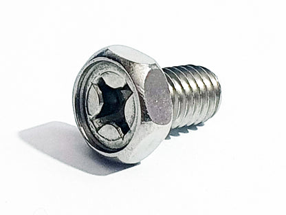 09128R06004 M6x10 Hex Head (+) upset head screw Stainless Steel JIS