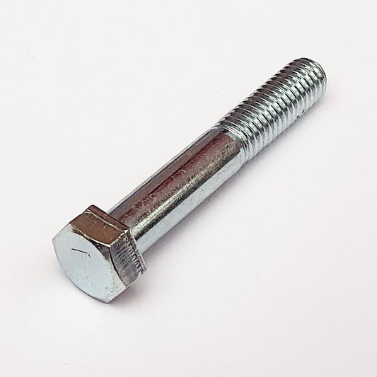 110G0860 M8x60 Mark 7 Hex Bolt Half Thread Trivalent White JIS