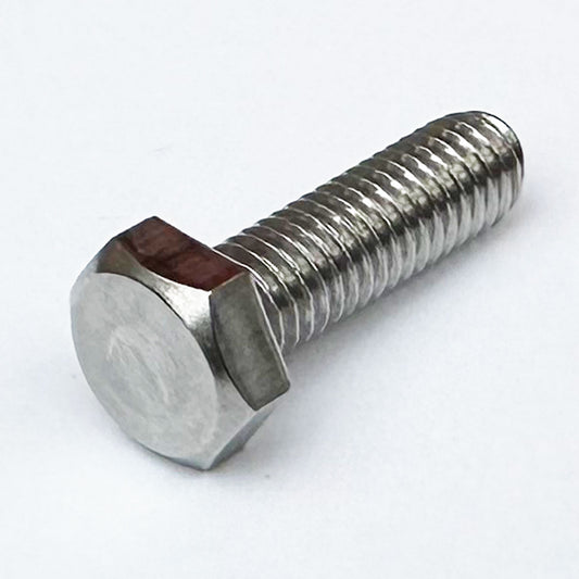 110R0620 M6x20 No Mark Full Thread Hex Bolt Stainless Steel JIS