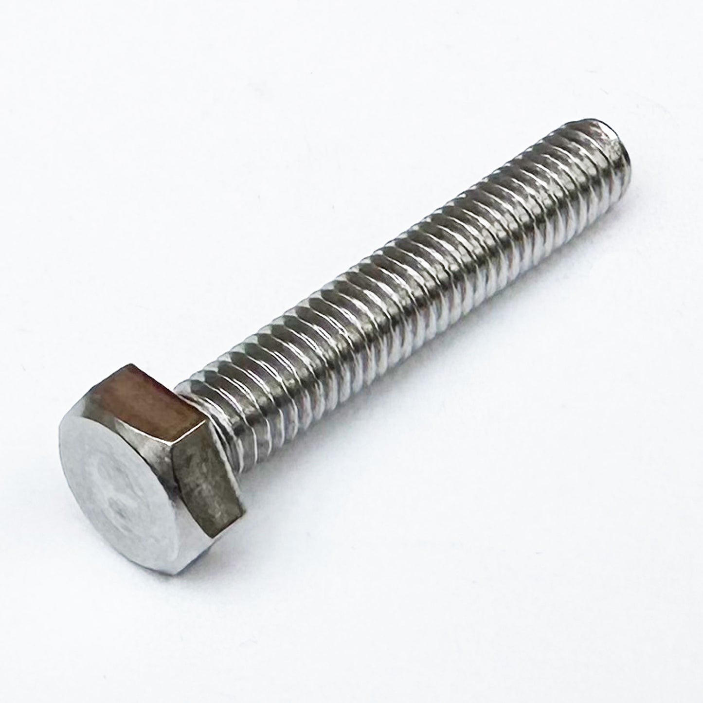 M6 x 35 No Mark Full Thread Hex Bolt Stainless Steel JIS 110R0635