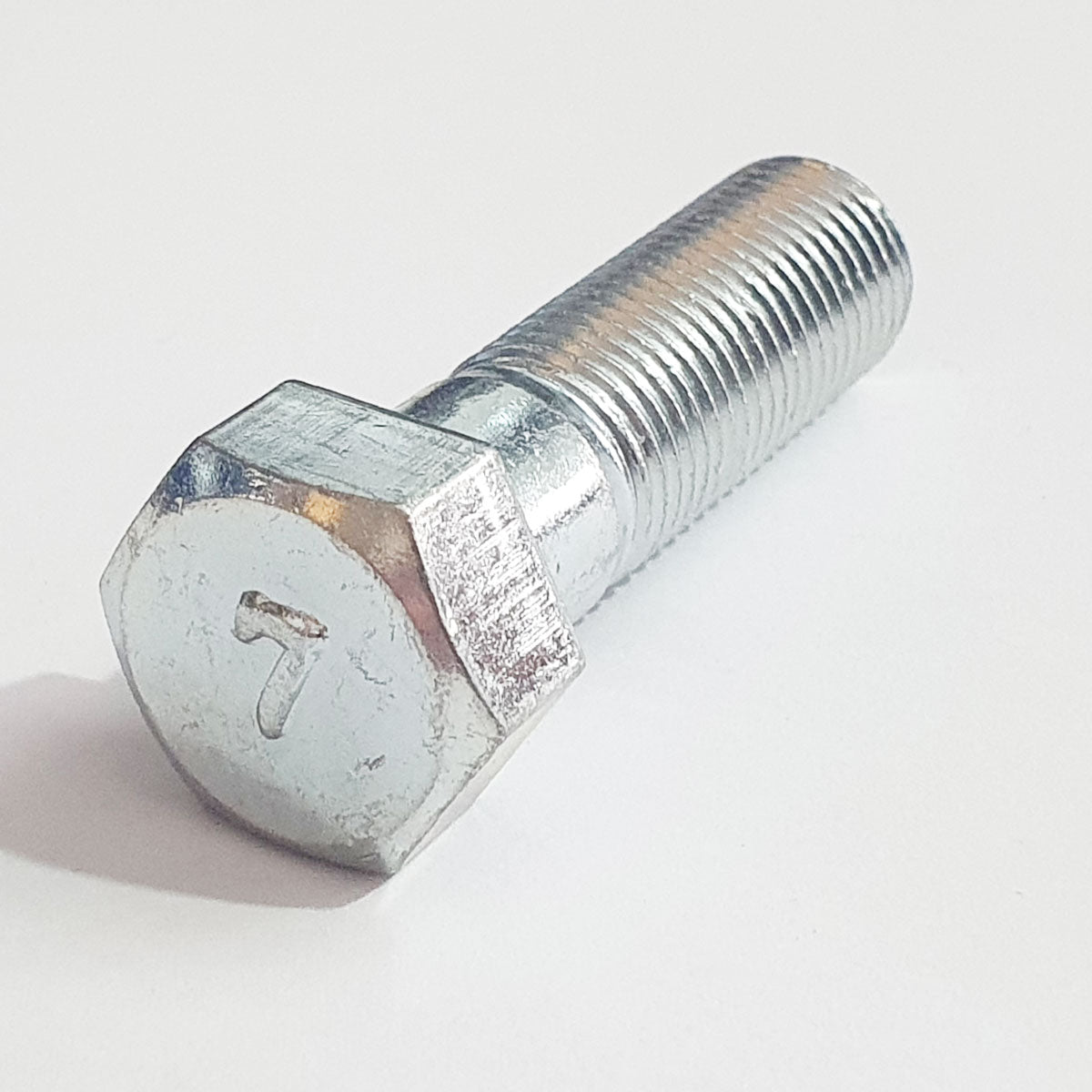 113B1240 M12x40 Mark7 Hex Head Bolt Half thread 1.25 Pitch 17mm A/F
Trivalent White plating