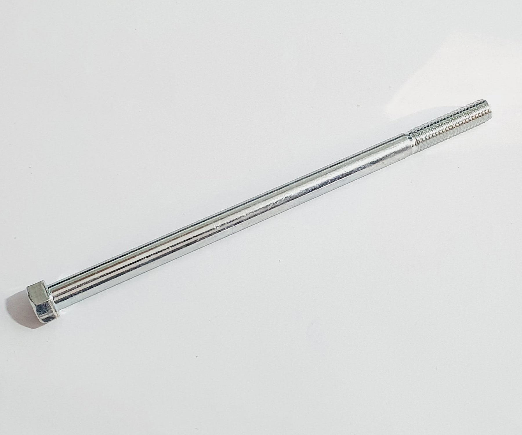 M8 x 150 No Mark Half Thread Hex Bolt Trivalent White JIS 12mmA/f