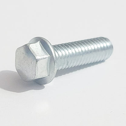 M6x20 Small Head Flanged Bolt Trivalent White JIS 132B0620