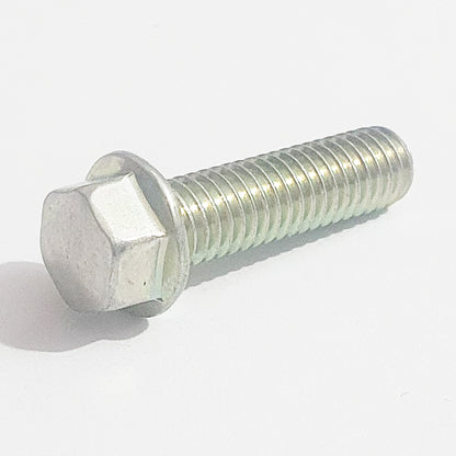 M6x22 Small Head Flanged Bolt Trivalent White JIS 132B0622