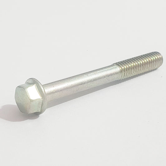 M6x50 Small Head Flanged Bolt Trivalent White JIS 132B0650