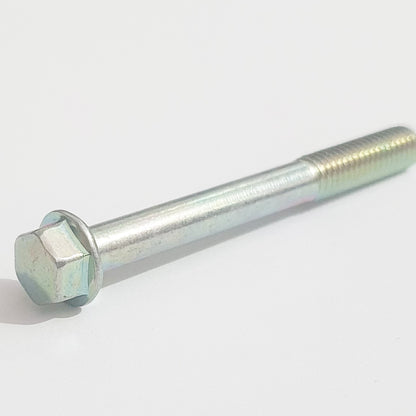 M6x55 Small Head Flanged Bolt Trivalent White JIS 132B0655