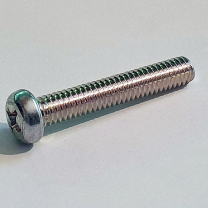 220B0530 M5x30 Phil Pan Head Screw Trivalent White Cr-3