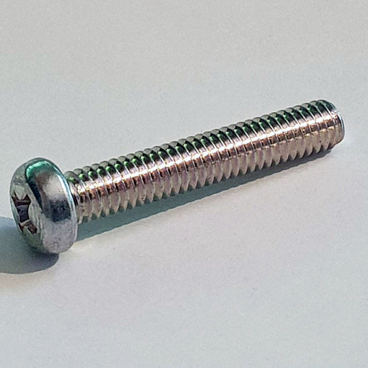 220B0530 M5x30 Phil Pan Head Screw Trivalent White Cr-3