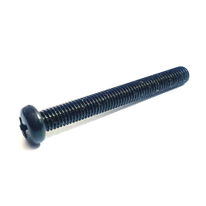 220BR0550 M5x50 Phil Pan Head A2 Black Stainless JIS