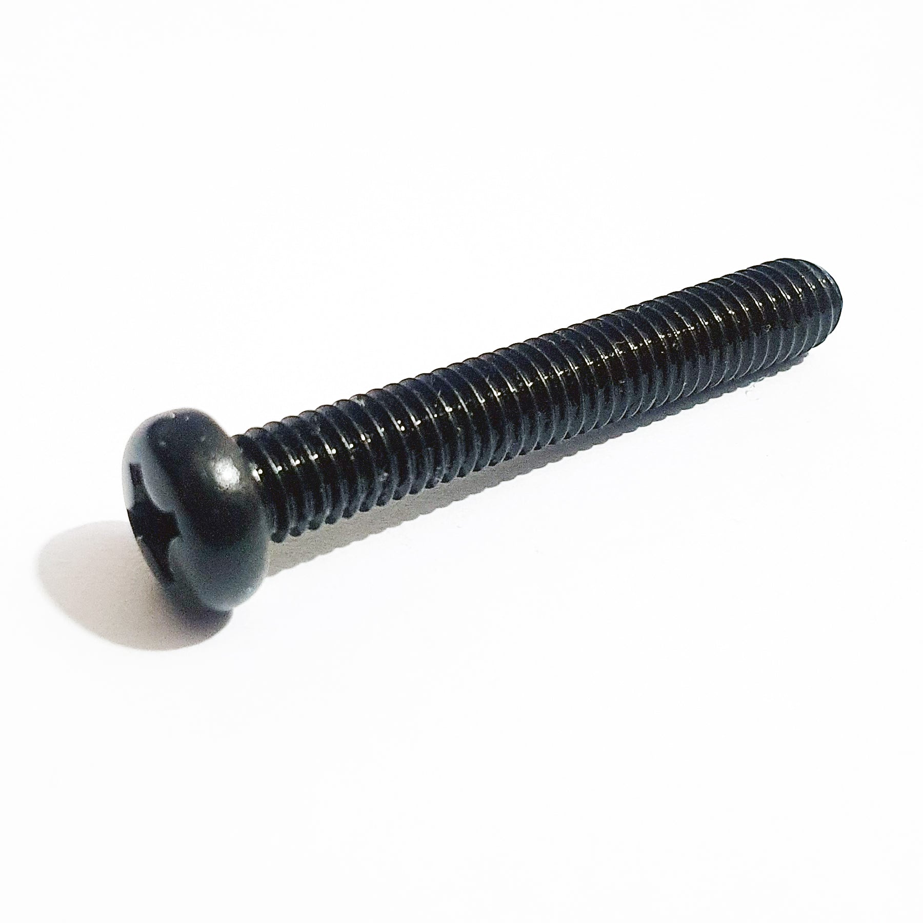 220BR0640 M6x40 Phil Pan Head A2 Black Stainless JIS