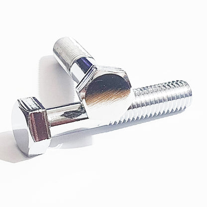 M8 x 40 No Mark Half Thread Hex Bolt Chrome JIS 12mmA/f 92001-1063