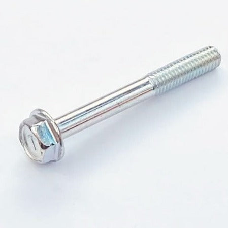 92002-1306130G0685 M6X85 Mark 7 Flanged Hex Bolt Trivalent White