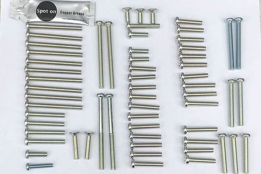 Engine Screw Kit for Honda CB750 Single Overhead Cam Zinc Plated Screws