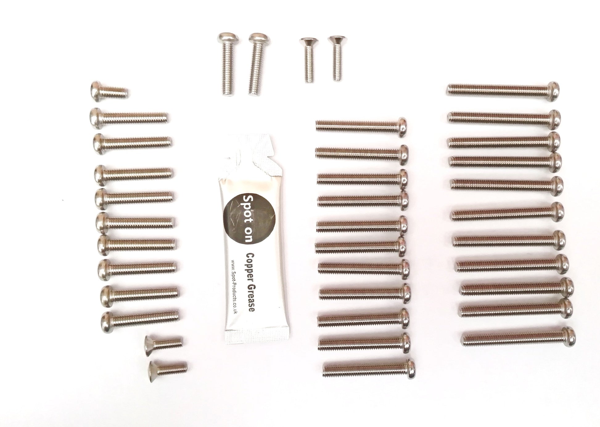 Honda SL100 1970-73 Stainless Engine Casing and Crankcases J.I.S. Screws