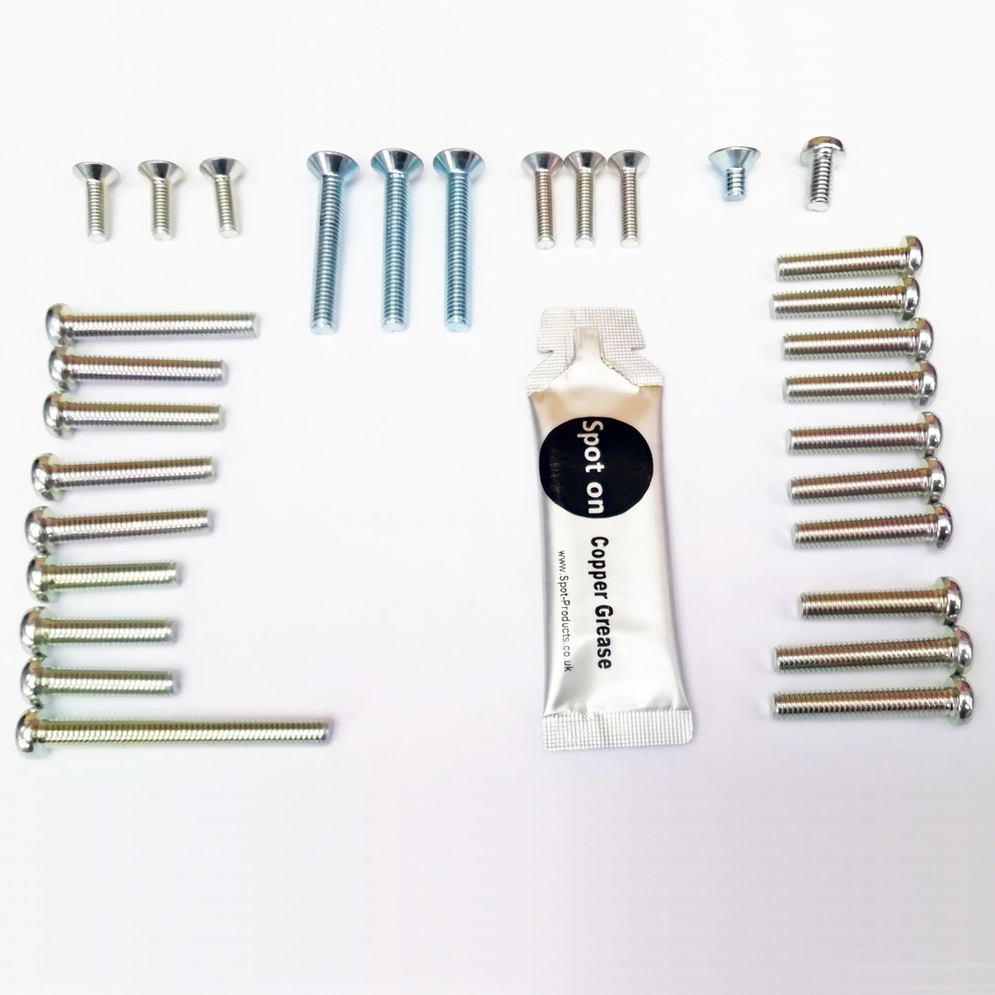 Honda CL350 Scrambler Engine Casing JIS Screws Small Heads Zinc Plated