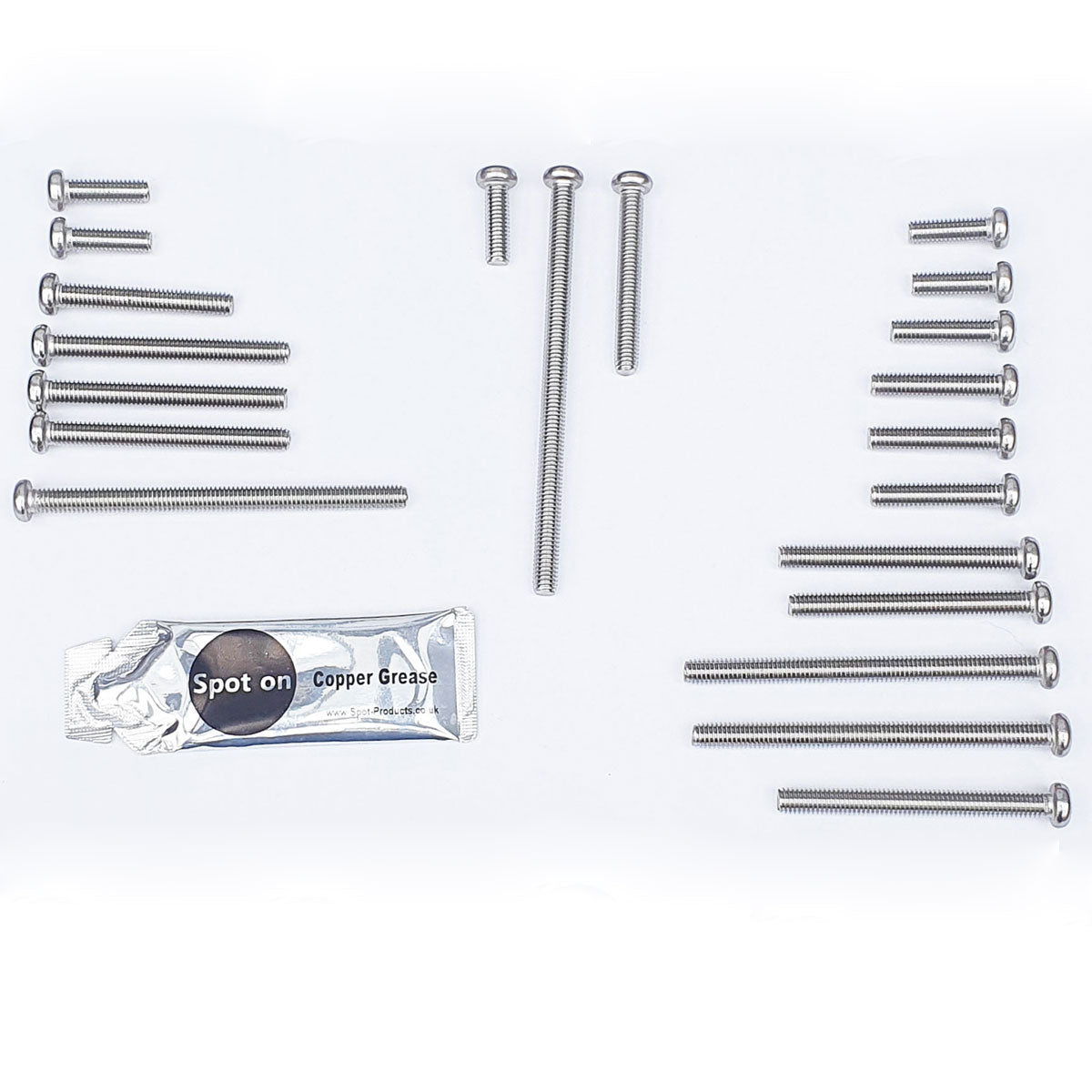 Kawasaki KH500 H1A Engine Casing JIS Screws Small Heads Stainless Stee ...