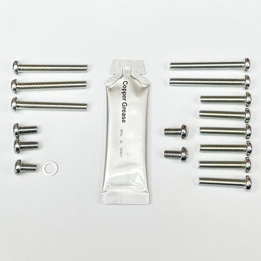 KV75 Mini Bike Engine Case Screw Kit Steel Zinc Plated JIS KKV75EVJISZN