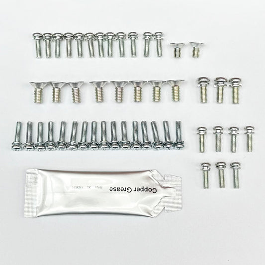 Kawasaki Z650 Mikuni Slide Carb Screw JIS Kit Zinc With Accelerator pump KZ650JISAPCKZP