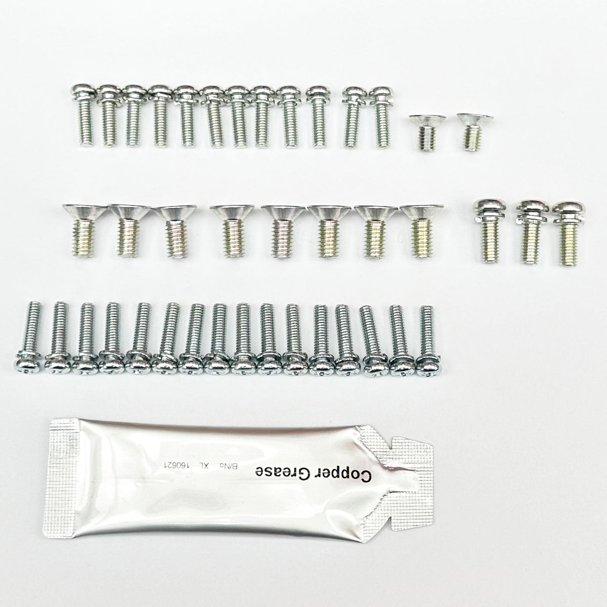 Kawasaki Z650 Mikuni Slide Carb Screw JIS Kit Zinc Without Accelerator pump KZ650JISCKITZP