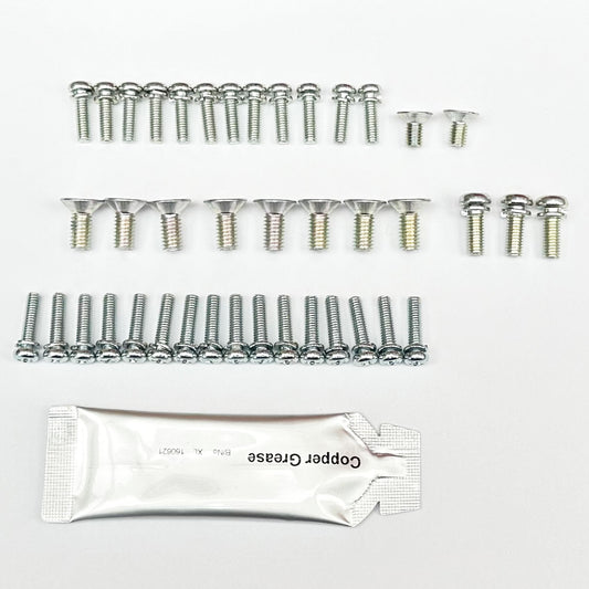 Kawasaki Z650 Mikuni Slide Carb Screw JIS Kit Zinc Without Accelerator pump KZ650JISCKITZP