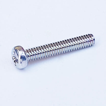 M3x18 M3-(0.60) x 18 Phil Pan Head Screw Former JIS 0.60 Pitch Trivalent White Cr-3