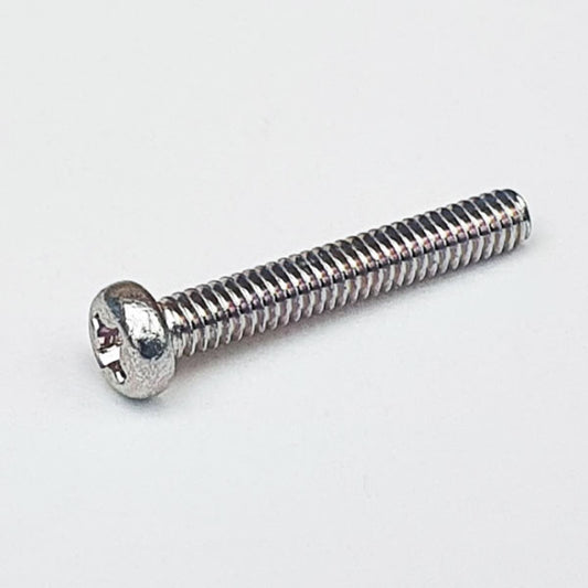 M3x20 M3-(0.60) x 20 Phil Pan Head Screw Former JIS 0.60 Pitch Trivalent White Cr-3