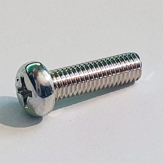 M5 x 18 Phil Pan Trivalent White Cr-3 JIS 220B0518 02112-05188 93500-050180A 98580-05018