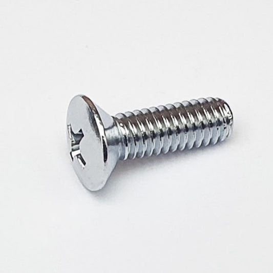 M5x16 M5-(0.9) x16 Round Oval Countersunk Head Screw Former JIS 0.90 Pitch Chrome