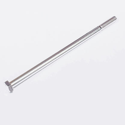 110B06125 M6 x 125  4.8 Mark Hex Bolt Trivalent White