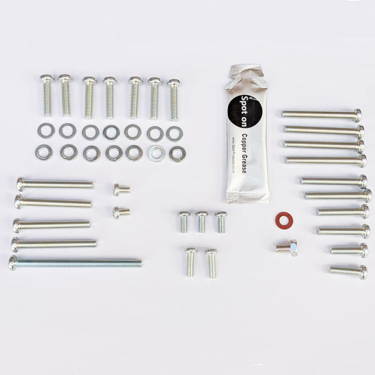 Suzuki GT250K,L,M 1973 JIS Steel Screw Engine Case Kit Zinc