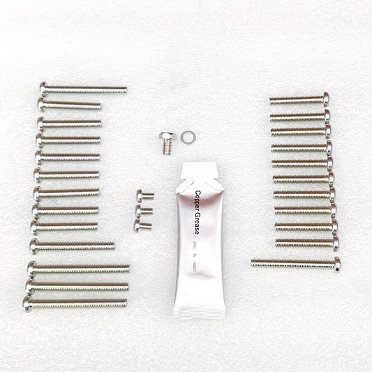 Suzuki GT200X5 JIS Zinc Screw Engine Case Kit