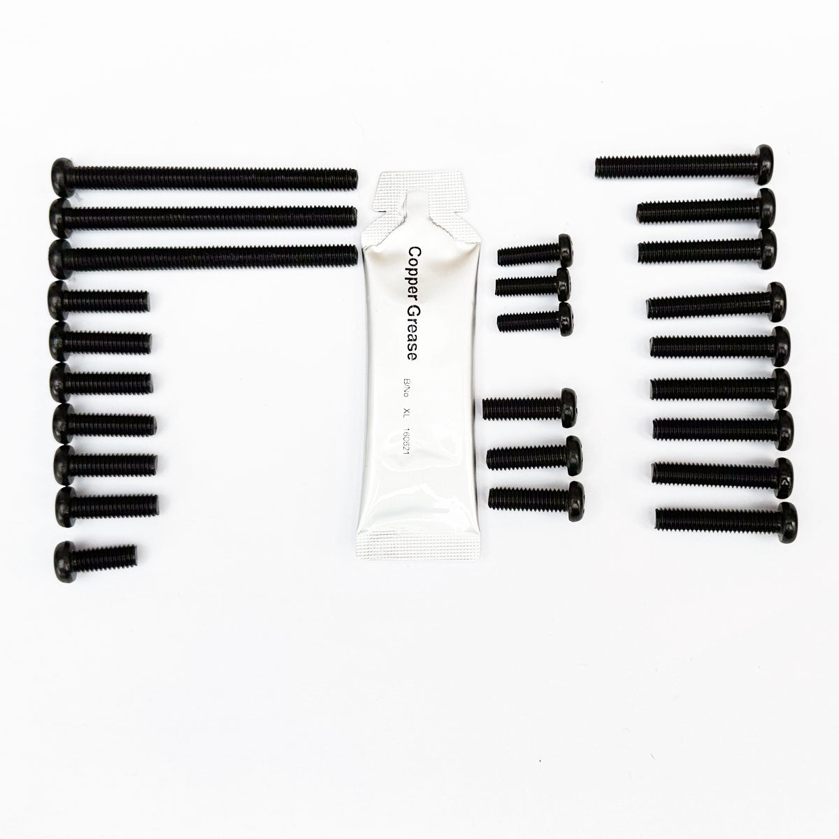 Yamaha RD250LC 1981 RD350LC 1980-83 J.I.S Pan Head Black Stainless Steel Engine Casing Kit