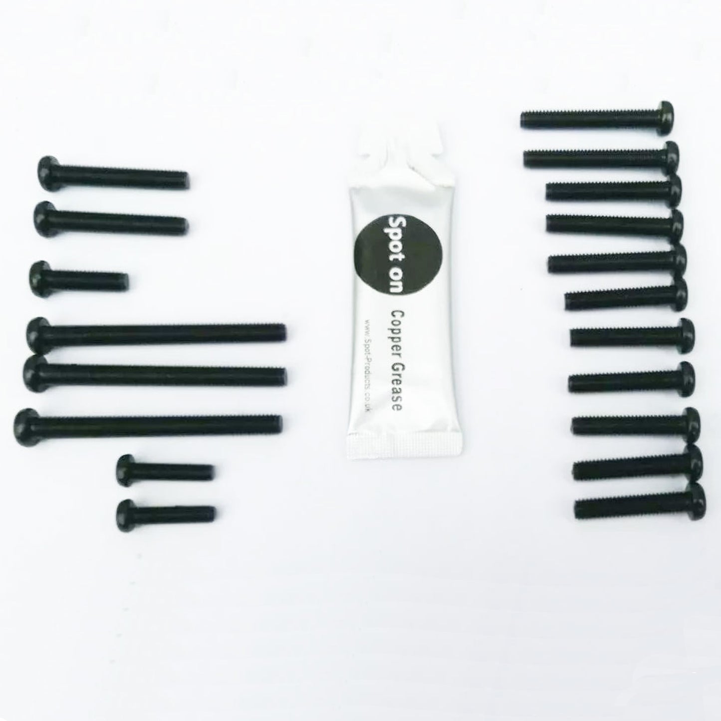 Yamaha YR5 350 J.I.S Screw Kit Black Stainless 1970s