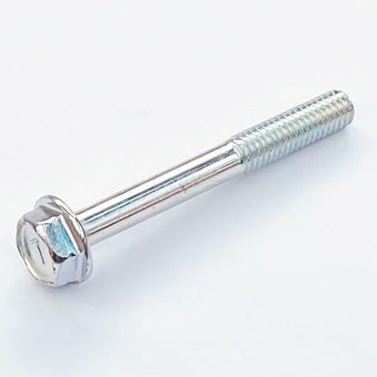 M6 x 50 Mark 7 Flanged Hex Bolt Trivalent White 130G0650