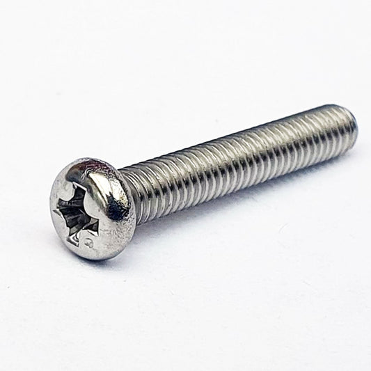 220R0610 M6x10 Phil Pan A2 Stainless JIS