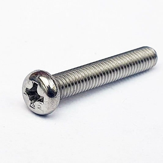 220R0650 M6x50 Phil Pan Head A2 Stainless JIS